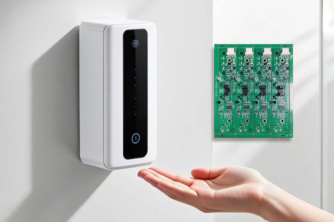 智能紅外感應洗手液機-皂液器主控板功能測試